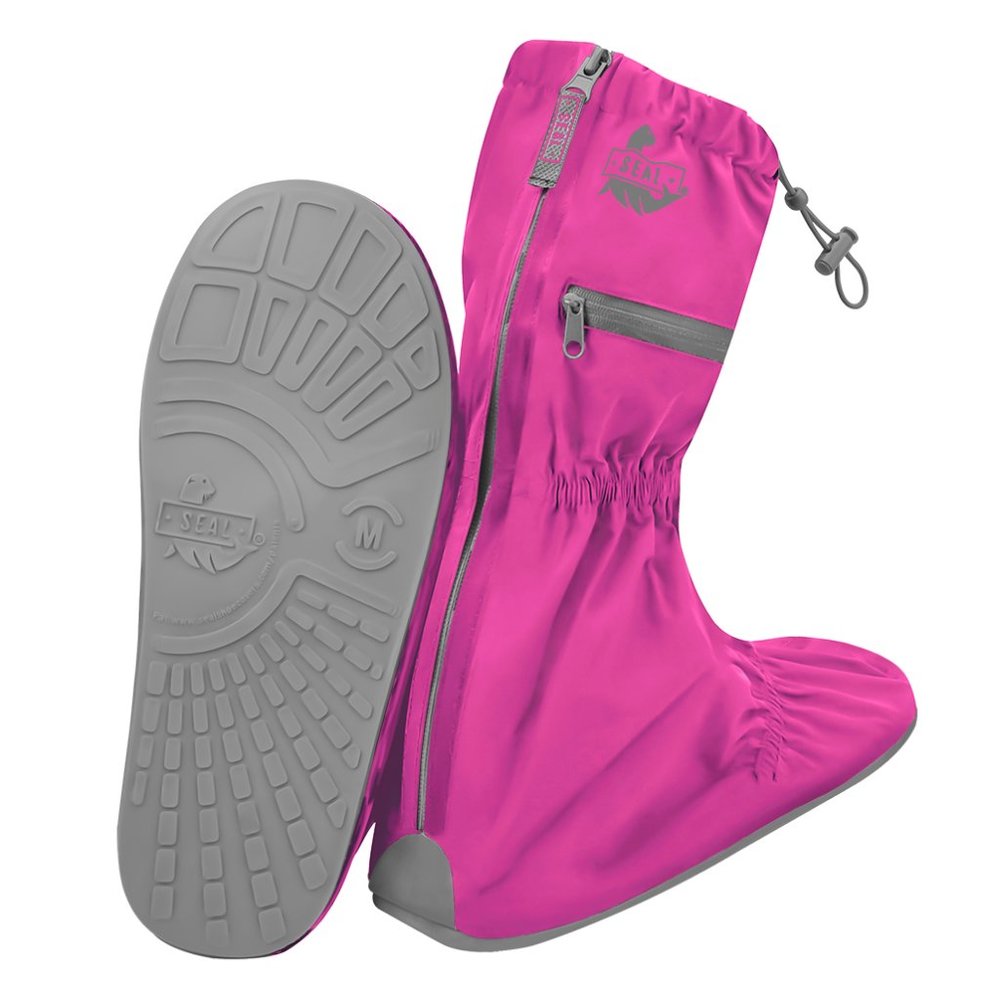 Reusable Waterproof Shoe Cover - Lilac/Gray